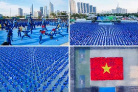 60.000 người đồng diễn võ nhạc Vovinam lập kỷ lục thế giới