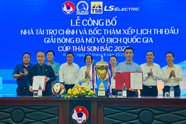 Thái Sơn Bắc 15 năm liên tiếp tài trợ giải bóng đá nữ vô địch quốc gia