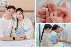 Đặng Văn Lâm hạnh phúc đón con trai đầu lòng