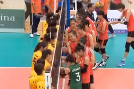 Thua ứng viên vô địch, CLB bóng chuyền nữ Hà Nội giành hạng ba