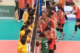 Thua ứng viên vô địch, CLB bóng chuyền nữ Hà Nội giành hạng ba