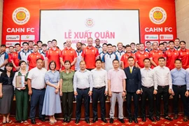 Công an Hà Nội FC tưng bừng xuất quân, đặt 4 mục tiêu lớn