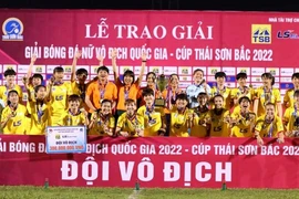 8 đội tranh chức vô địch bóng đá nữ quốc gia 2023