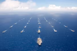 Đội tàu Trung Quốc về nước sau khi tham gia tập trận RIMPAC