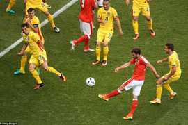 Video trận Romania 1-1 Thụy Sỹ