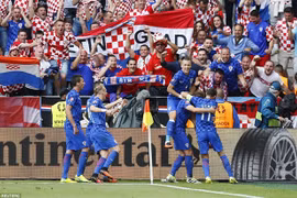 Croatia mất chiến thắng trước CH Czech trong trận đấu kịch tính