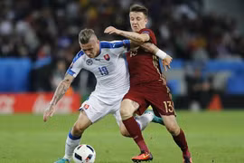 Video trận Slovakia hạ gục "gấu Nga" 2-1