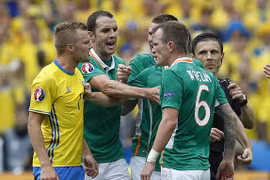 Video trận CH Ailen 1-1 Thụy Điển