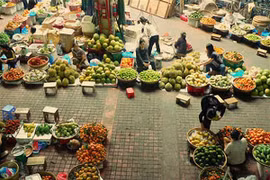 Chợ truyền thống vẫn chiếm ưu thế