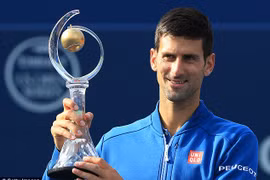 Vùi dập niềm tự hào châu Á, Djokovic lên ngôi ở Roger Cup