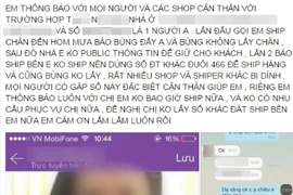 Bán hàng online tung ảnh 'bóc phốt' khách 'bùng' tiền có phạm luật?