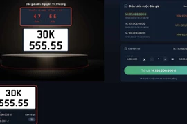 Trúng đấu giá biển số xe đẹp nhưng bỏ cọc xử lý thế nào?