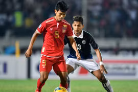 Chủ nhà Myanmar "giúp" Việt Nam đoạt vé sớm bán kết AFF Cup