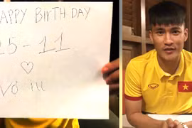 Công Vinh gửi lời chúc tình cảm, mừng sinh nhật vợ qua facebook