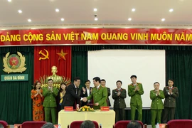  Ký kết quy chế phối hợp với Ban Tuyên giáo Quận ủy Ba Đình 