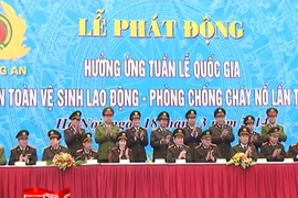 Phát động tuần lễ quốc gia ATVS lao động phòng chống cháy nổ 