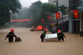 Lực lượng Công an chủ động các biện pháp ứng phó mưa lũ 