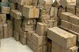 Công an quận Hoàng Mai tìm chủ lô hàng có giá trị