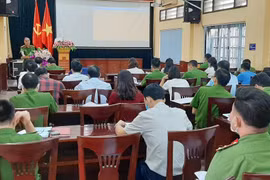 Tập huấn cấp xã, thị trấn thực hiện nhiệm vụ đảm bảo an toàn PCCC 