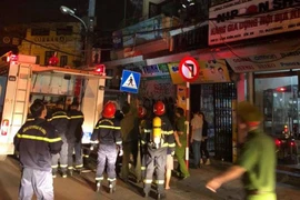 Điều tra nguyên nhân cháy nhà ở phố cổ trong đêm
