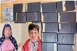 Bắt cặp đôi buôn ma túy xuyên quốc gia cùng tang vật 20 bánh heroin