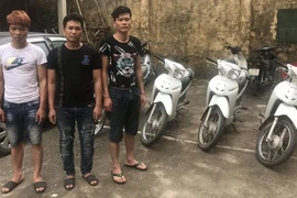 Công an quận Tây Hồ tìm chủ sở hữu xe máy