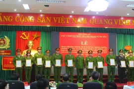 Khen thưởng Công an Hà Nội về thành tích xuất sắc trong các chuyên án ma túy lớn