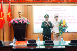 Trưởng phòng Tham mưu CATP Hà Nội được thăng cấp bậc hàm Đại tá