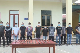 Xử lý nhóm đối tượng mang dao quắm, tuýp sắt giải quyết mâu thuẫn 