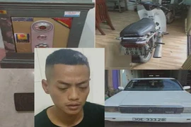 Tên trộm chơi sang, khoắng tiền vàng mua xe ô tô 