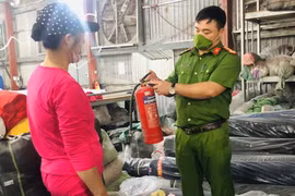 Phát hiện một số cơ sở sản xuất, kinh doanh, dịch vụ không đảm an toàn phòng cháy 