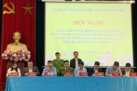 Tăng cường công tác đảm bảo an toàn phòng cháy cho cấp cơ sở