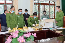 Bắt đối tượng vận chuyển 18 kg ma túy dạng đá