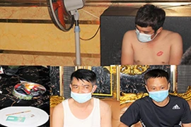 Bất chấp dịch Covid-19, 15 nam nữ thanh niên tụ tập "bay lắc" 