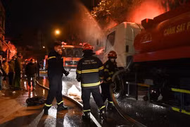 Cảnh sát PCCC kiểm tra 77 cơ sở, phát hiện 74 trường hợp tồn tại, thiếu sót cần khắc phục 