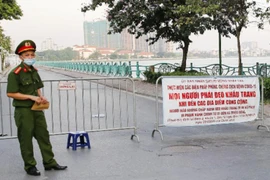 Công an quận Tây Hồ chủ động các biện pháp phòng chống dịch Covid-19 