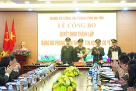 Quyết định thành lập Đảng bộ Phòng Viễn thông, Tin học và Cơ yếu CATP Hà Nội