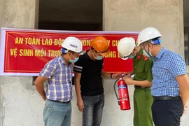 Đảm bảo an toàn phòng cháy tại dự án và công trình xây dựng trong lúc dịch Covid-19 phức tạp