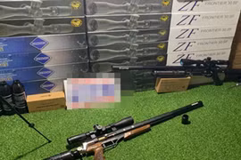 Phát hiện hàng nghìn linh kiện lắp súng tự chế