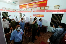 Đảm bảo an ninh, tuân thủ đúng quy trình bầu cử tại xã Tráng Việt