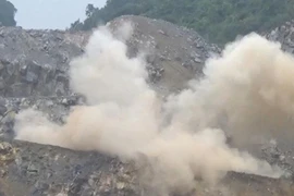 Bị bắt vì sử dụng trái phép thuốc nổ phá mỏ đá 