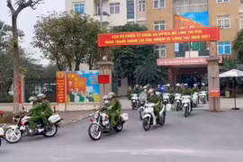 Công an Mê Linh quyết liệt thực hiện cao điểm tấn công, trấn áp tội phạm