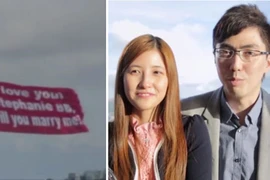 Thuê trực thăng cầu hôn bạn gái
