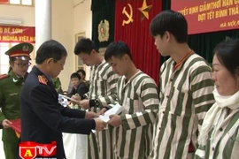 Giảm thời hạn chấp hành án phạt tù cho 145 phạm nhân