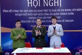 Tăng cường đảm bảo ANTT khu đô thị Vinhomes Royal City