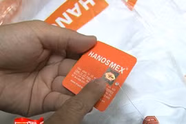 Thu giữ nhiều sản phẩm may mặc giả nhãn hiệu Hanosimex