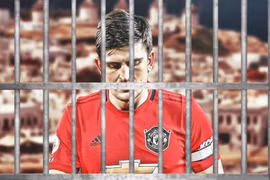 Đội trưởng Harry Maguire của M.U đối mặt án tù 3 năm