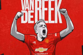 M.U chính thức nổ "bom tấn" Van de Beek