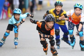 Hấp dẫn giải đua Roller Sports Hà Nội mở rộng 2020