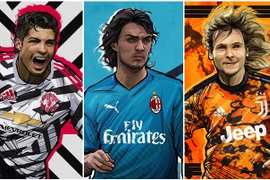 [ẢNH] Ngắm huyền thoại trở về rực rỡ cùng áo đấu phụ các CLB lớn